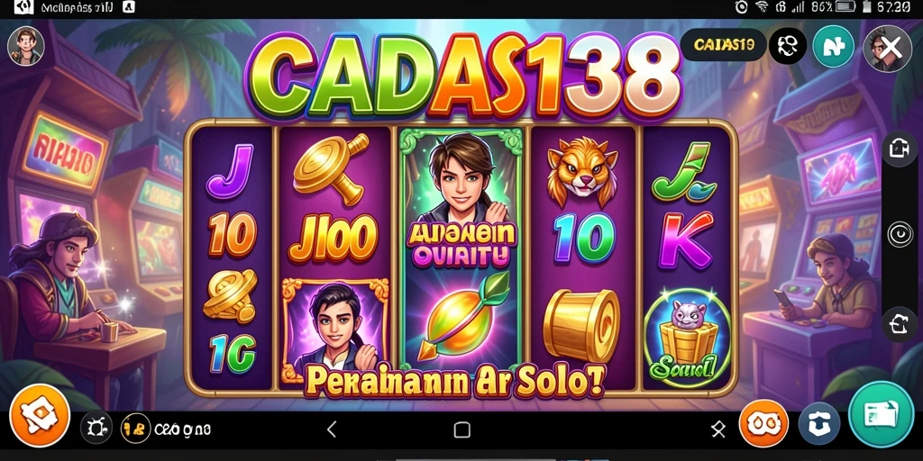 Tampilan gameplay Slot yang memikat dari CADAS138.