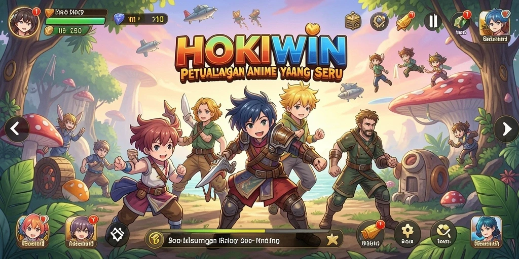 Tampilan menarik dari gameplay HOKIWIN yang penuh aksi.