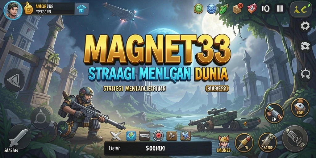 Tampilan gameplay MAGNET33 yang menegangkan dan strategis.
