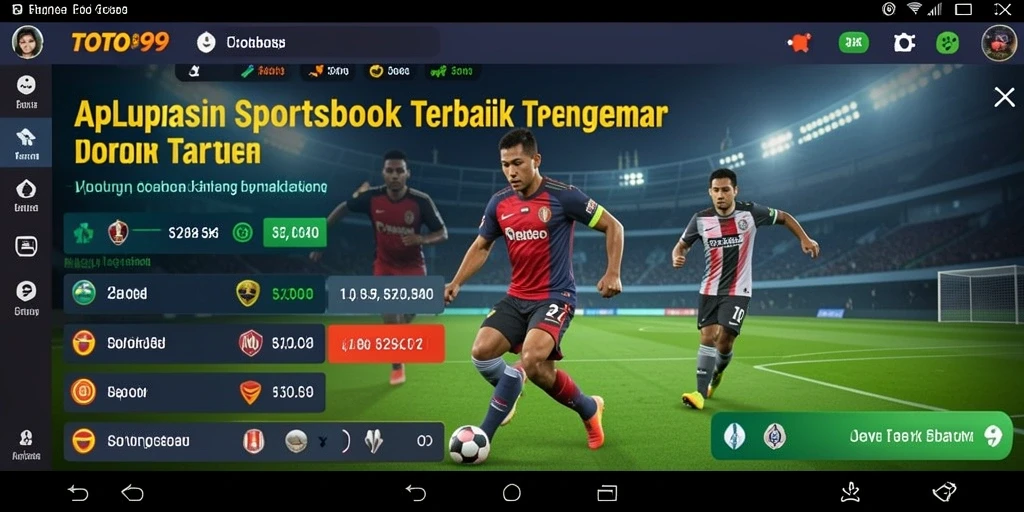 Tampilan gameplay menarik dari aplikasi TOTO99 saat taruhan.
