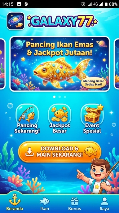 Proses pengunduhan cepat dan efisien di galaxy77.